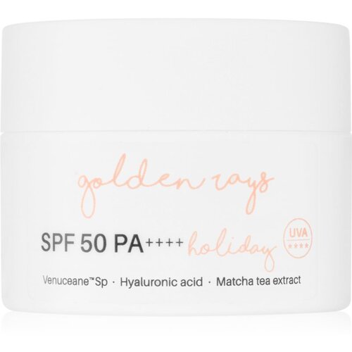Nacomi Next Level Golden Rays dnevna krema proti staranju kože SPF 50 50 ml Slike