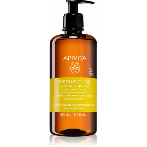 Apivita Frequent Use Chamomile & Honey šampon za vsakodnevno umivanje las 500 ml