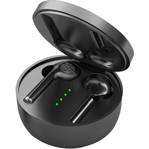 Venisymlis Ušesne slušalke Bluetooth 5.0 z mikrofonom, etuijem za polnjenje, upravljanjem šumov, (22101927) Cene