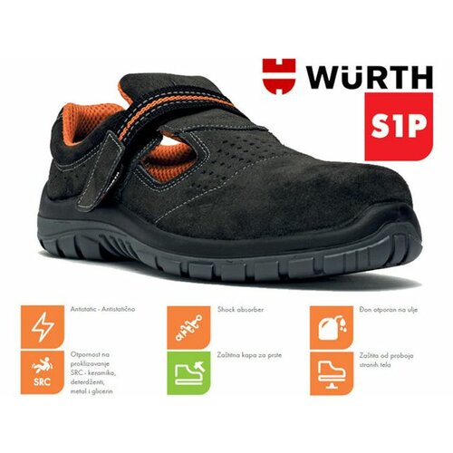 Wurth bezbednosna sandala Phoenix, S1P Slike