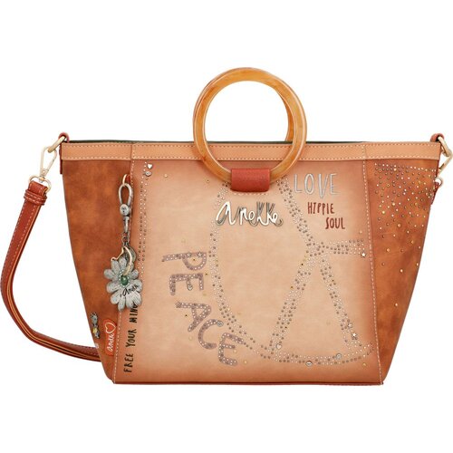 Anekke Anekke, Peace &amp;amp; Love - Torba - Anekke, Peace and Love, Round handles, 40x25x12 cm Slike