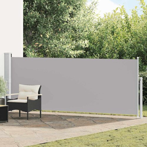  Uvlačiva bočna tenda za terasu 140 x 500 cm siva Cijene