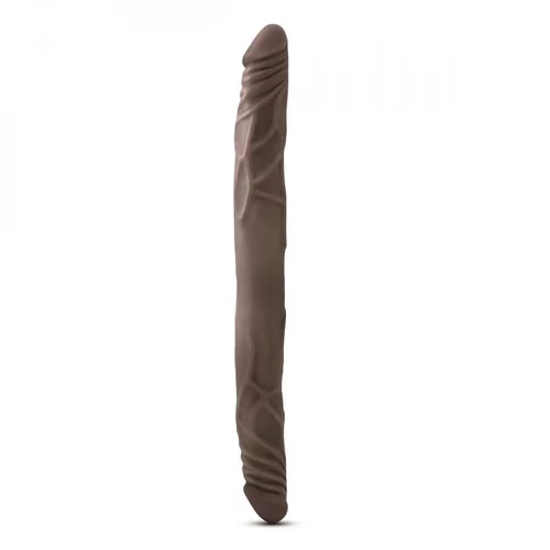 Dr Skin Dr. Skin - Realistic Double Dildo 14'' - Chocolate