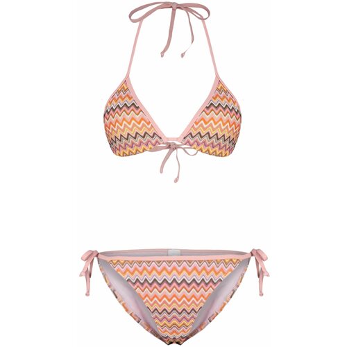 Trendyol Geometric Patterned Triangle Tie Knitwear Regular Bikini Set Slike