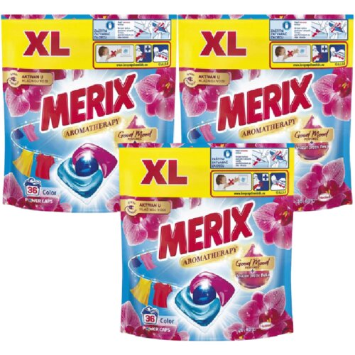 Merix Paket Kapsule za pranje veša At Orchid Color, 36 kapsula, 3 komada Cene