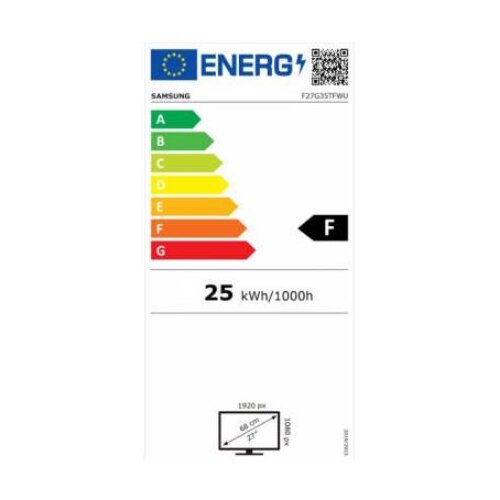Samsung monitor F27G35TFWU 27&amp;quot;, VA , 16:9, 1920X1080,HDMI, D-SUB, DP,144Hz, ODYSSEY G3 LF27G35TFWUXEN Slike