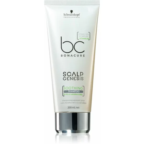 Schwarzkopf BC Bonacure Scalp Genesis šampon za suhu kosu i osjetljivo vlasište s umirujućim učinkom 200 ml