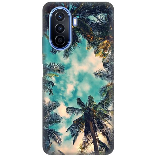 maska silikonska print za huawei Y70/Y70 plus palm tree Slike