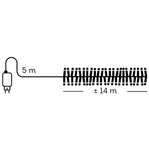 XMAS SVETLOBNA GIRLANDA 2700-3000 K Slike