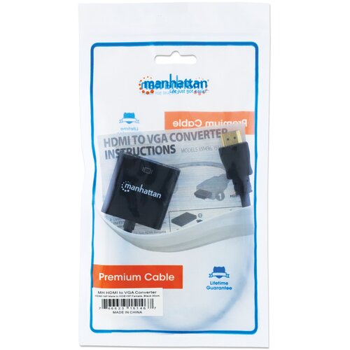 Manhattan Adapter 151467 HDMI/M - VGA/F Slike