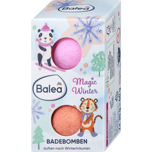 Balea Magic Winter kugle za kupanje, 2x30g 60 g Cene