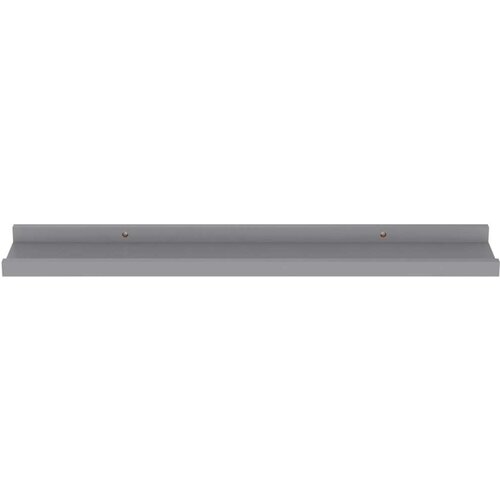 VidaXL Zidne police 4 kom sive 60 x 9 x 3 cm Slike