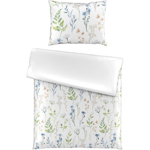 Esposa obojestranska posteljnina uni satin 140/200 cm saten večbarvno Cene
