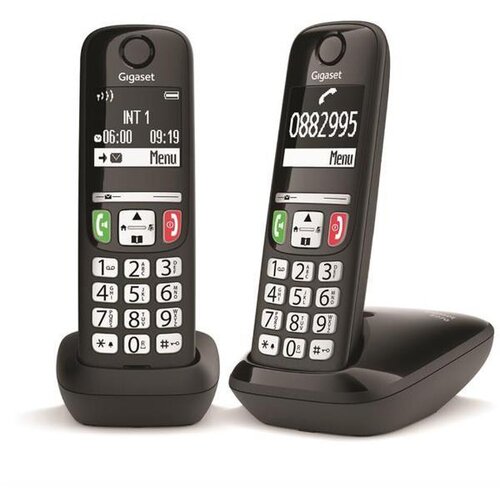 Gigaset Telefon E270 Duo brezžični z elegantno funkcionalnostjo, (5000553733) Cene