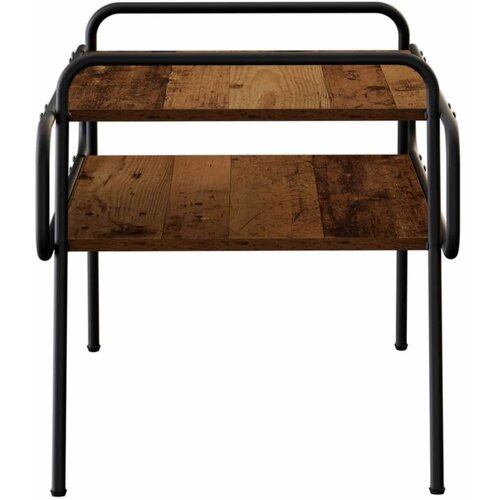  Stolić za kavu Staro drvo 70 x 50 x 51 cm Konstruirano drvo - Staro drvo 70 x 50 x 51 cm Slike