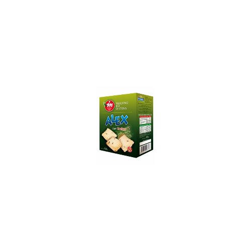In alex slani kreker od prosa i lana bez glutena 150g kutija Slike