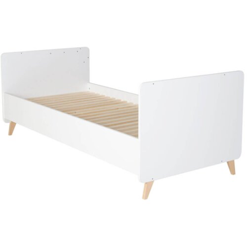 Qu-ax dječji krevetić loft 60x120 / 90x200 white Slike