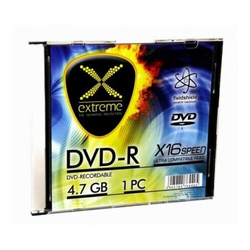 Extreme 1168 DVD-R 4,7GB X16 SLIM CASE 1 komad Slike