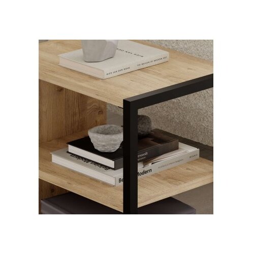 Hanah home echo sapphire oak set stolova Slike