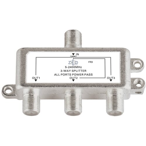 Zed Electronic Antenski razdjelnik 1 ulaz - 3 izlaza, 5-2400MHz - FR3 Cijene