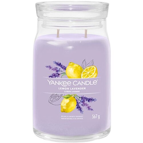Yankee Candle Lemon Lavender mirisna svijeća Signature 567 g Cijene