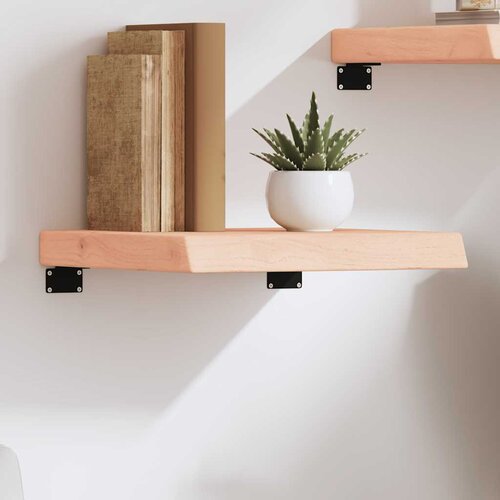  Zidna polica 40x40x(2-6) cm neobrađena masivna hrastovina Cijene