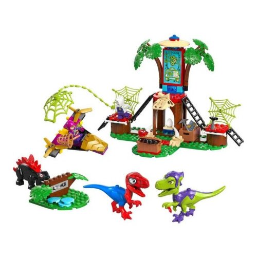 Lego spidey spidey and gobbys raptor battle at tree ( LE11200 ) Slike