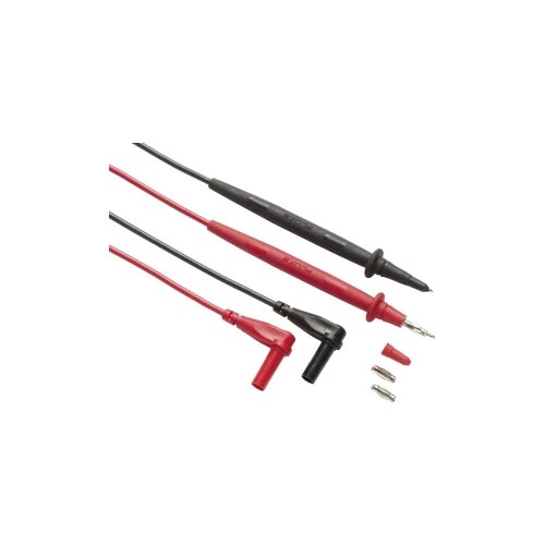 FLUKE komplet sigurnosnih mjernih vodova [ ispitni vrh - lamelni utikač 4 mm] 1.50 m crna, crvena TL76 Slike
