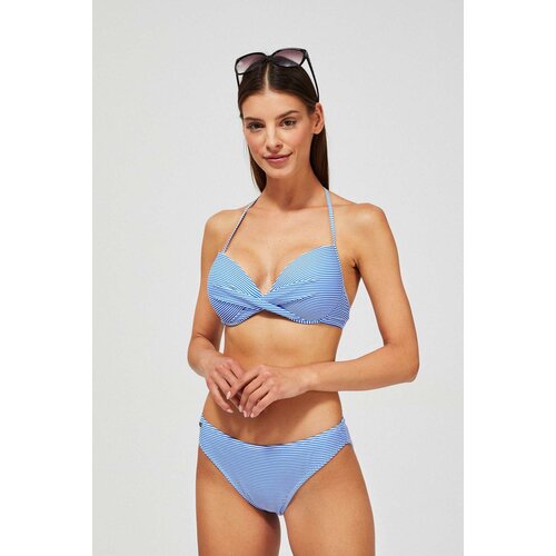 Marisse Striped Bikini Bottom L-Sm-3401 D.Blue Cene