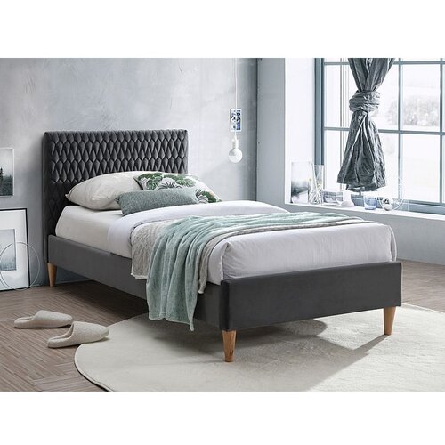 Molarem Home tapecirani krevet AZURRO 200x90 cm - bar&amp;scaron;un Slike
