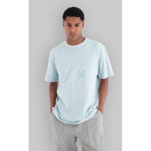 Hurley Craft Pocket 2.0 T-Shirt light grey blue Cene