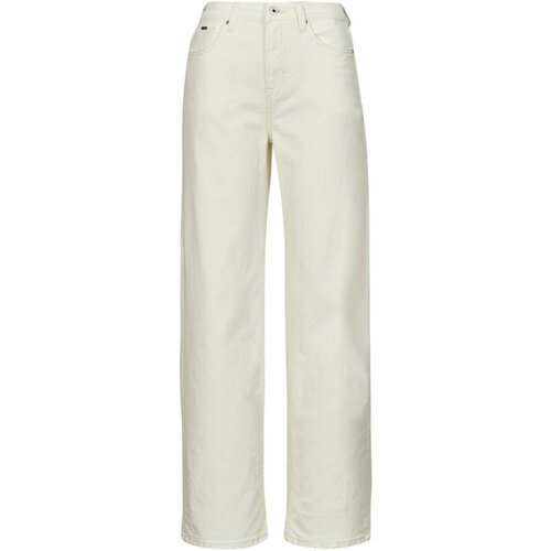 PepeJeans Jeans flare WIDE LEG JEANS UHW Bež Slike