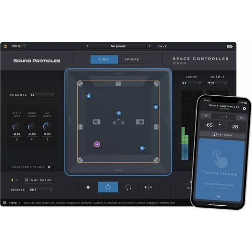 Sound Particles Space Controller Standard (Digitalni proizvod)