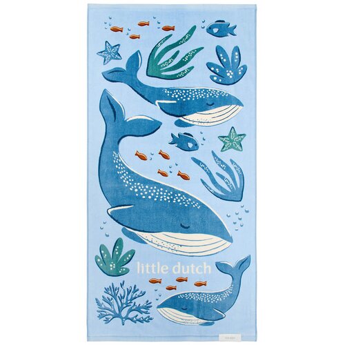Little Dutch&amp;reg; ručnik za plažu ocean world blue Slike