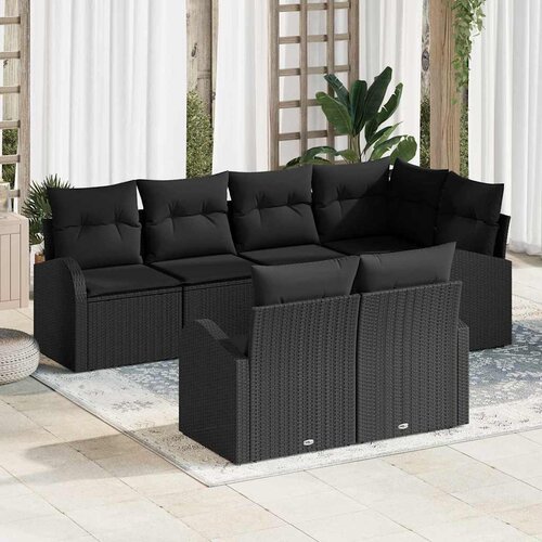  Sjedeća garnitura za vrt poliratan 234.0 x 124.0 x 85.0 cm Slike