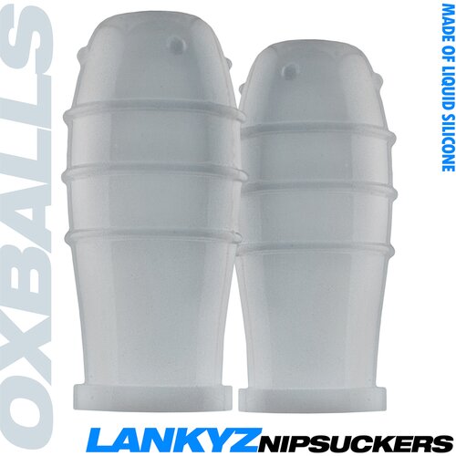 Oxballs Lankyz Nipple Suckers Clear Slike