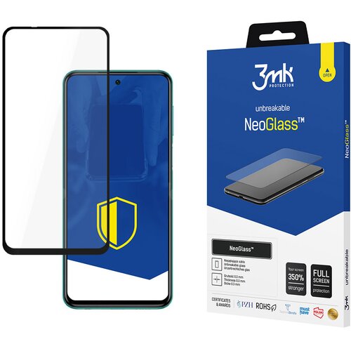 3mk XIAOMI REDMI NOTE 9 4G BLACK - NEOGLASS, (22004893) Cene