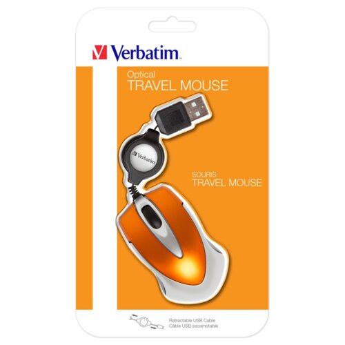 Verbatim Go Mini mi&amp;scaron; USB Tip-A Optički 1000 DPI Slike
