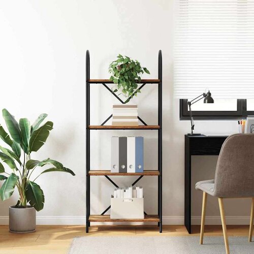 VidaXL Polica Staro drvo 60 x 30 x 146 cm Konstruirano drvo Slike