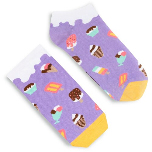 Banana Socks Unisex's Socks Short Ice-cream Slike