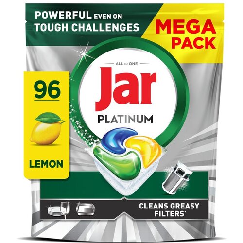 Jar Platinum tablete za strojno pranje posuđa 96 kom / XXL Slike