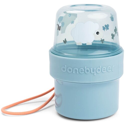 Done By Deer spremnik za grickalice to go s tiny farm blue Cijene