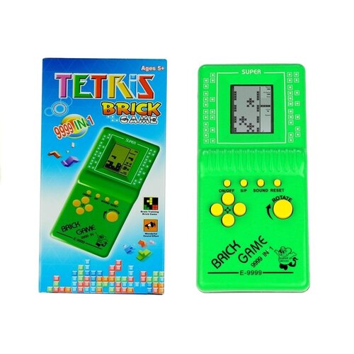 Lean_Toys Elektronska žepna igra Tetris Zelena Cene