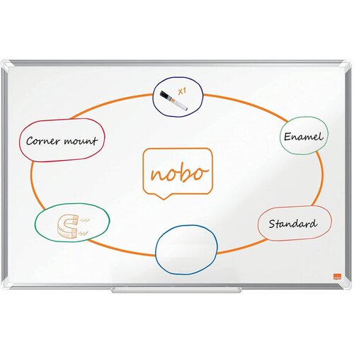Nobo Tabla magnetna 100x150 premiumplus enamel 1915146 Slike