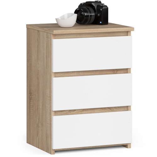 AKORD KOMODA CL3/40 OAK SONOMA / BELA, (21702772) Cene