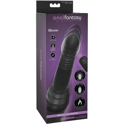 Pipedream Analfantasy Ass Thruster - potisni analni vibrator (črn) Cene