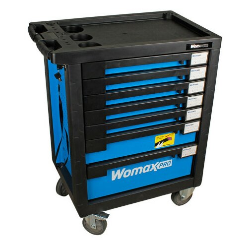Womax Pro kolica radionička sa alatom set 212 kom. Cene