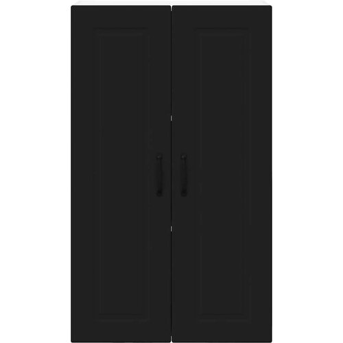 VidaXL Zidni kuhinjski ormarić Crna 60 x 31 x 100 cm Konstruirano drvo Slike
