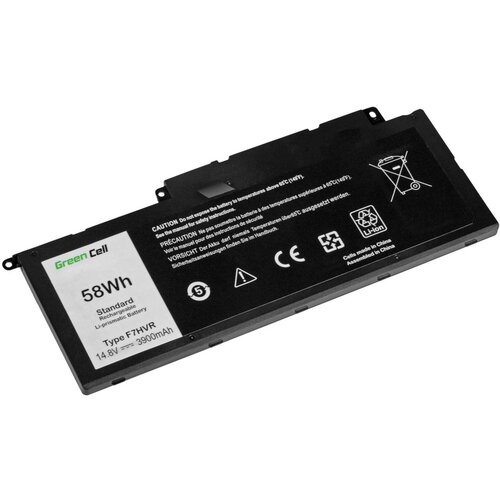 Green cell Baterija za Dell Inspiron 15-7537 / 15-7535 / 14-7000, 3900 mAh Slike