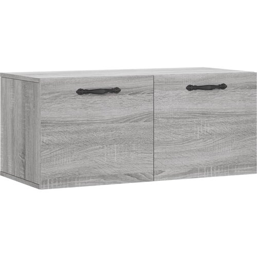 vidaXL Stenska omarica siva sonoma 80x36,5x35 cm inženirski les, (20824187) Cene